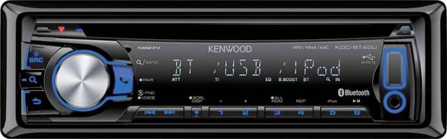 Kenwood KDC-BT42U CD/MP3/USB/iPod Receiver With Bluetooth